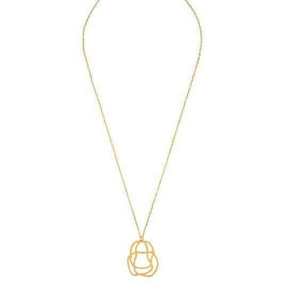 Daydreamer Necklace 14k Gold or Rhodium Finish - Picture 4 of 5